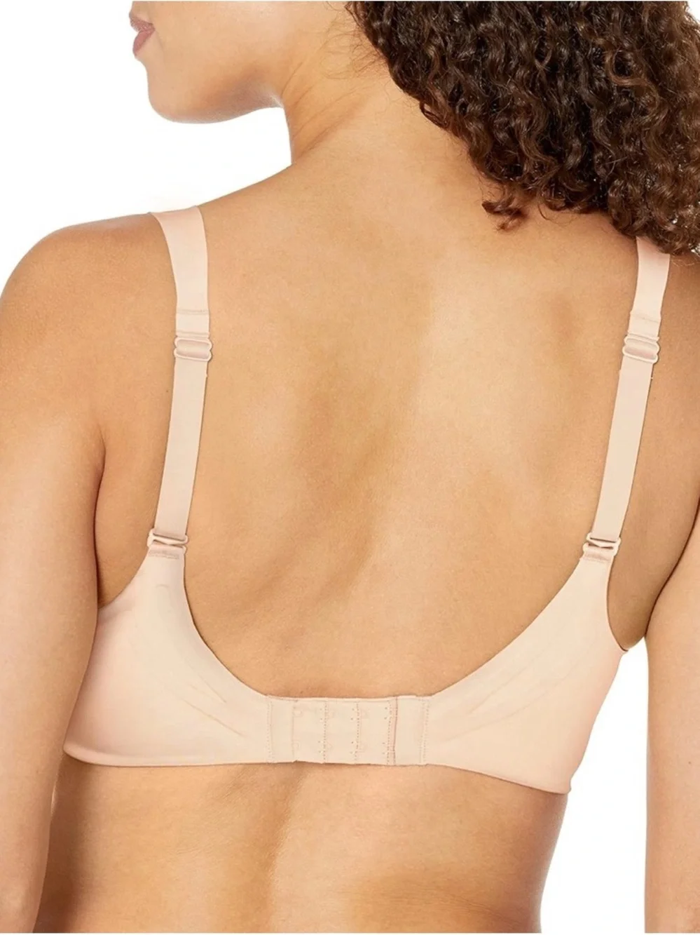 NWT Bali Comfort Seamless Nude T-Shirt Bra - Light Beige Size XL- see size chart - Picture 3 of 14